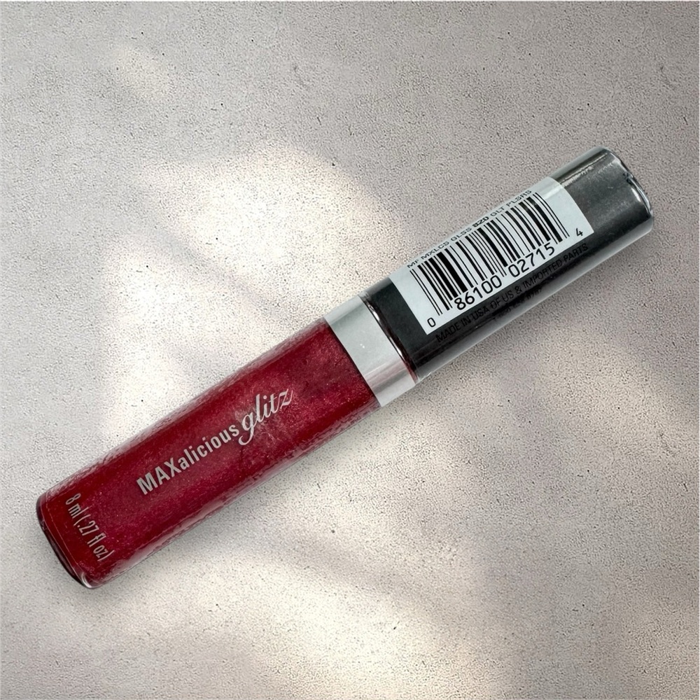 Max Factor Maxalicious Glitz Lip Gloss Wand, 820 GUILTY PLEASURES lipgloss NEW